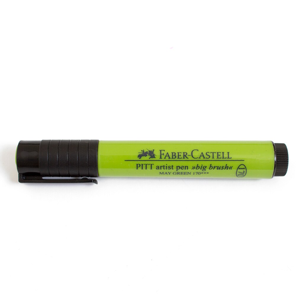 Faber Castell, Pitt, Artist, Big, Brush Pen, May Green